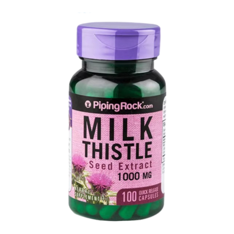 Milk Thistle Silymarin - Premium Süt Devedikeni Takviyesi 1000mg Silimarın