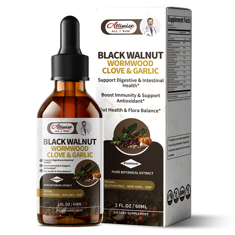 Herbal Wellness For You - Alliwise Siyah Ceviz Lila Damlası, Pelin