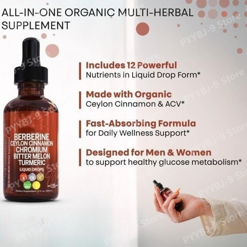 Berberin Krom Kurkuma Ginseng  - Herbal Wellness Drops incelemesi ve fiyatı
